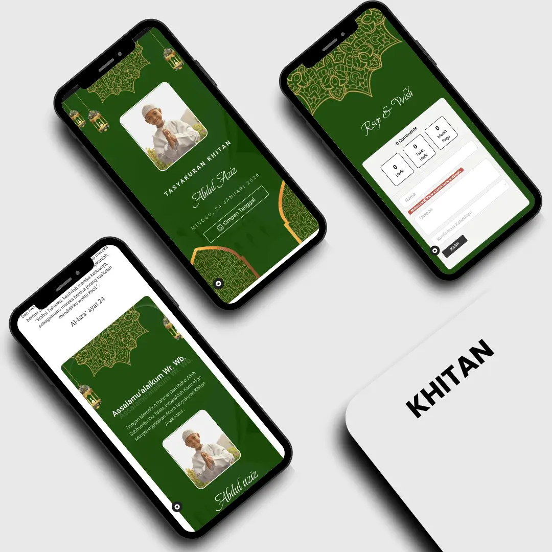 undangan khitan akad digitach