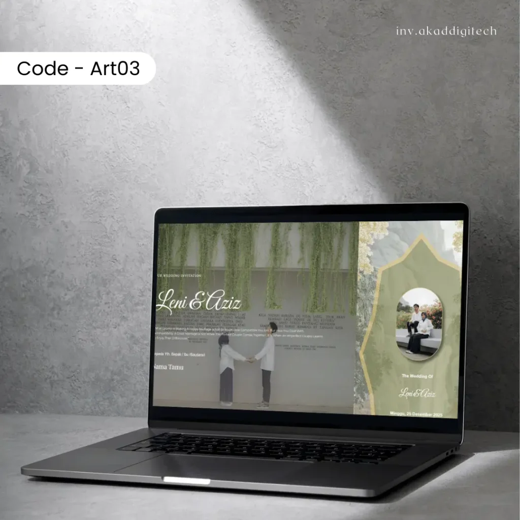 undangan art akad digitach