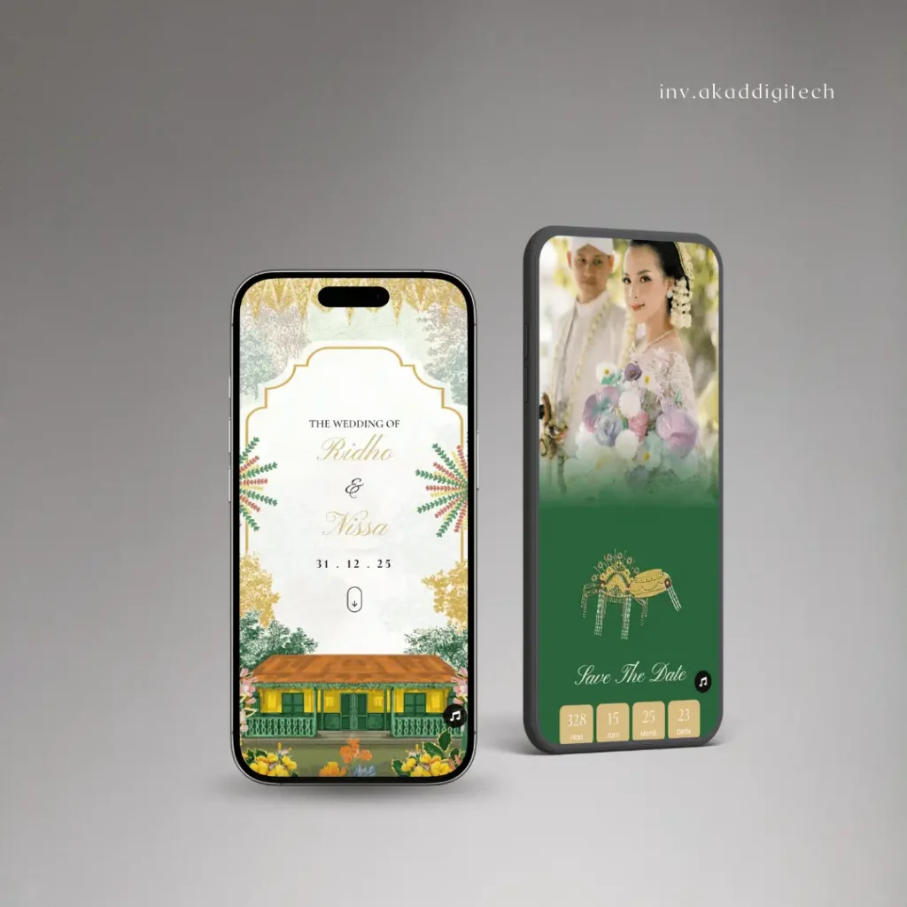 undangan tema Adat betawi