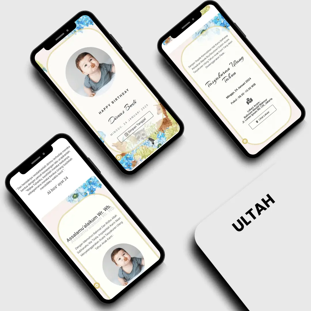 undangan Ultah akad digitach