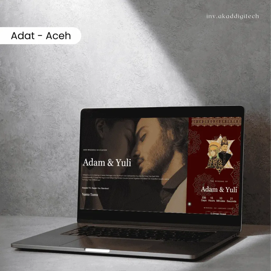 undangan adat aceh akad digitach
