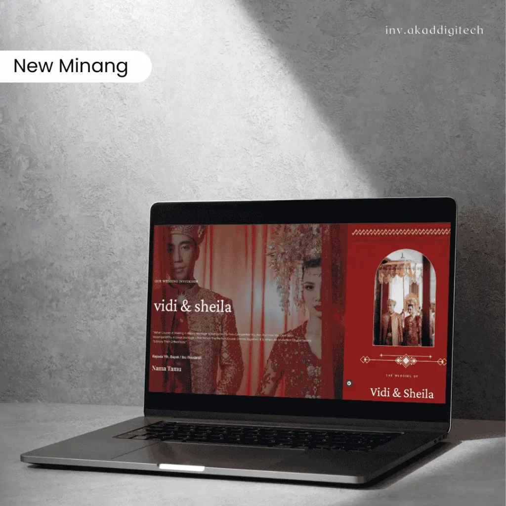 undangan adat minang akad digitach