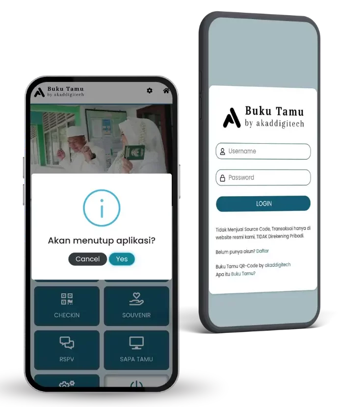 logout buku tamu digital