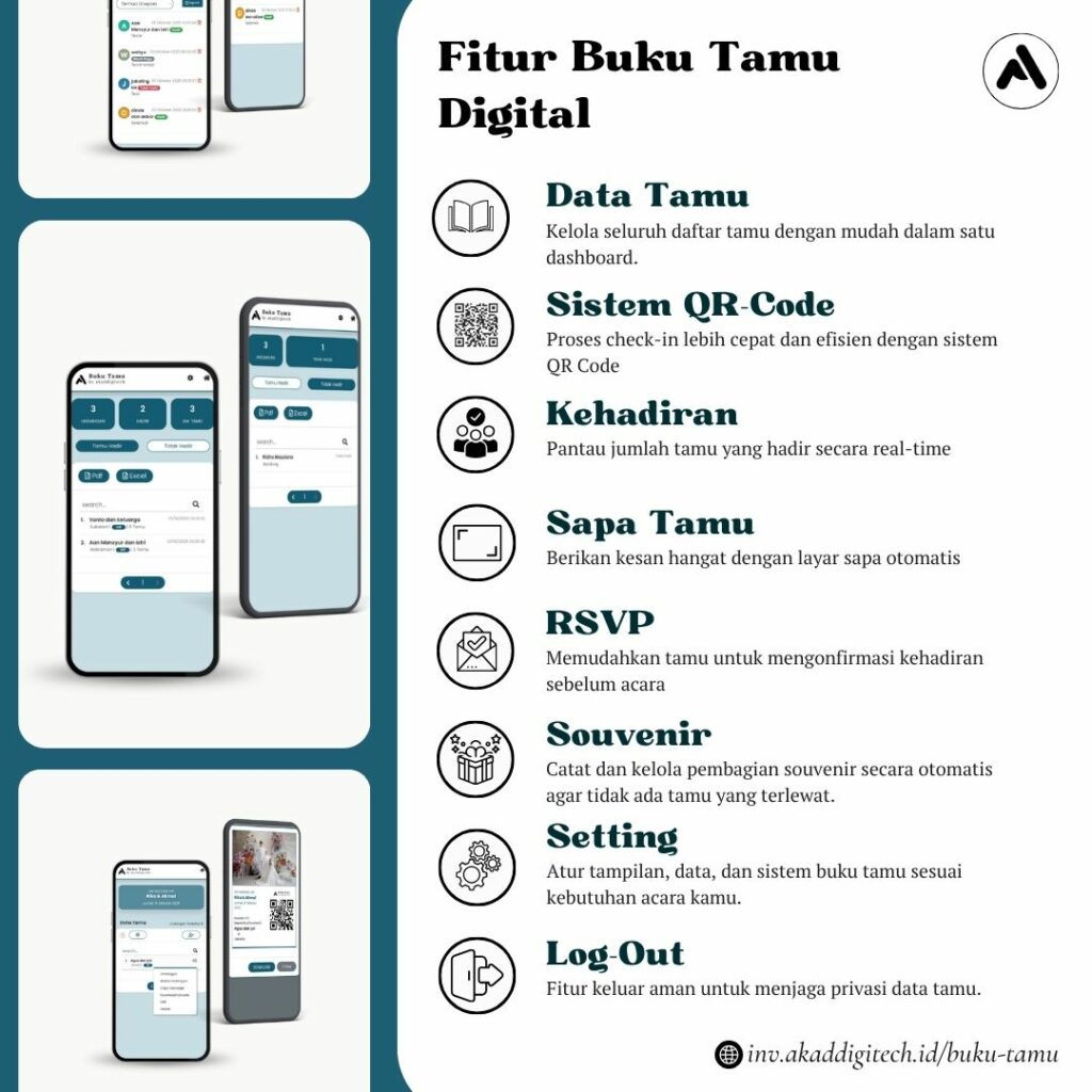 fitur buku tamu digital