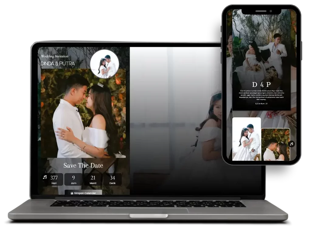 Undangan digital pernikahan