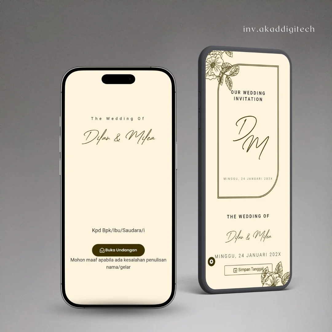 undangan non foto jakarta