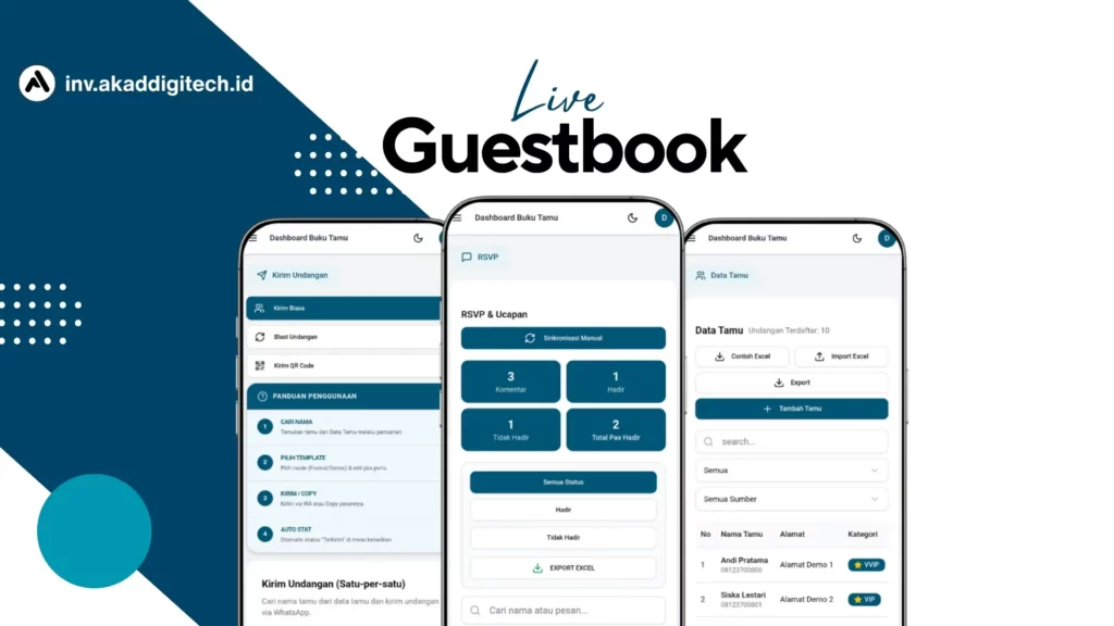 live guestbook digital