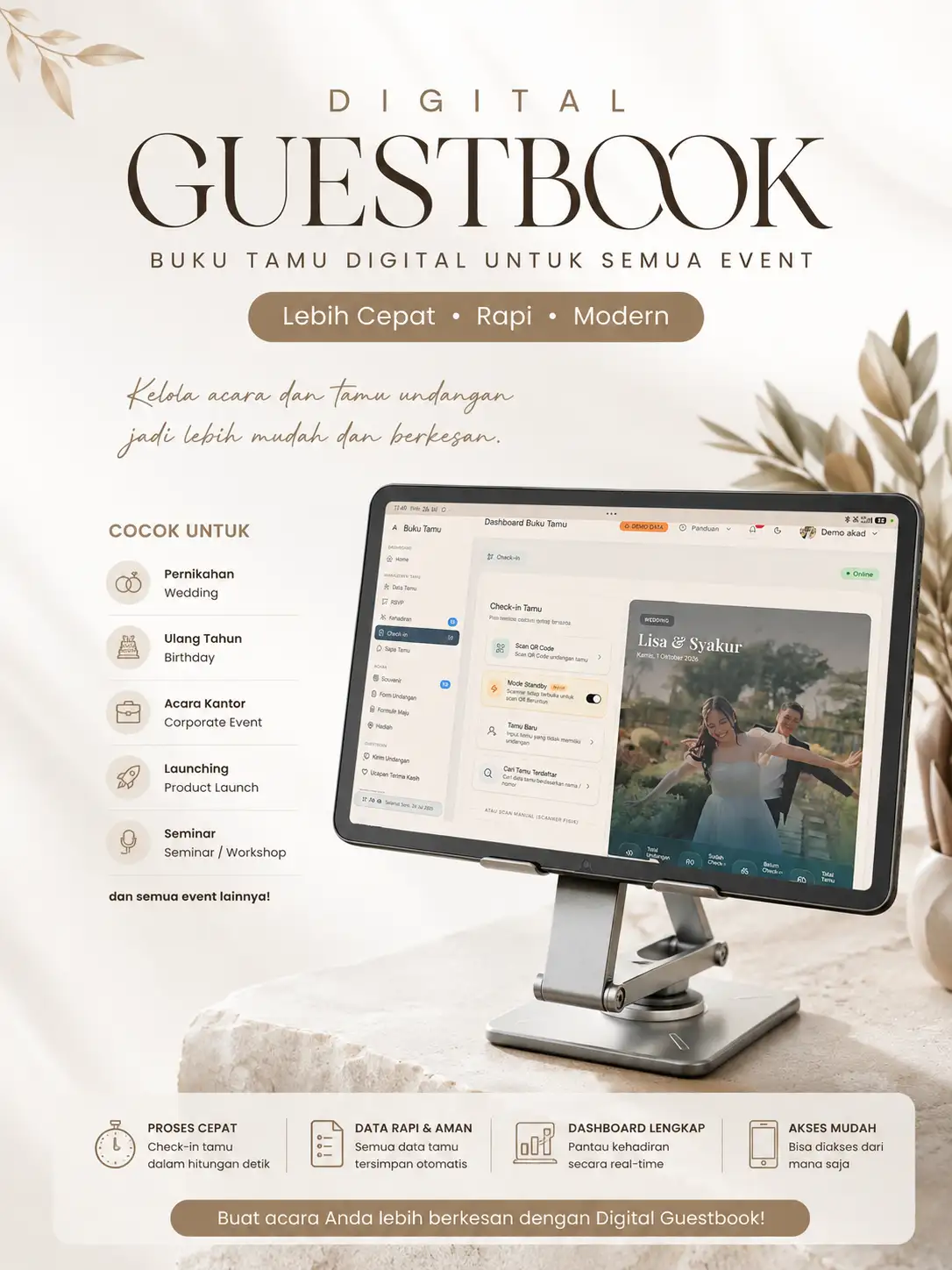 Reseller whitlabel buku tamu
